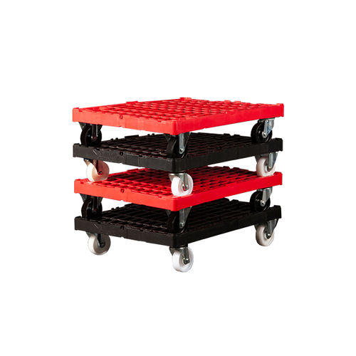 Plateau roulant porte bac - GEBHARDT Logistic Solutions GmbH - en plastique / pour transport