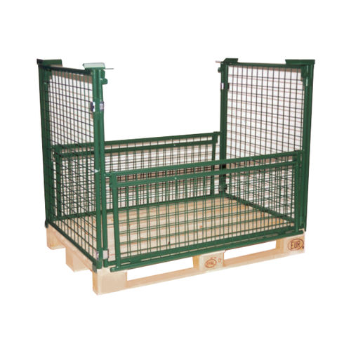 Réhausse palette en métal - Type S 31 - GEBHARDT Logistic Solutions GmbH - grillagé