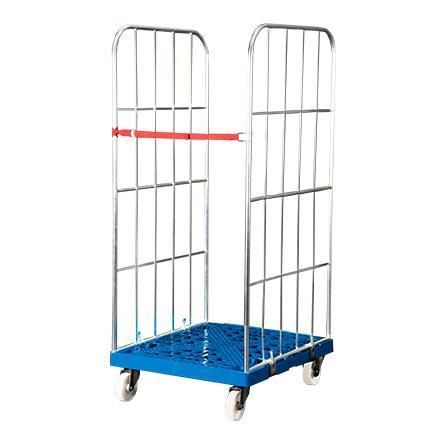 Roll-conteneur multiusage - RBX - GEBHARDT Logistic Solutions GmbH - 2 panneaux / avec base en plastique / en maille métallique