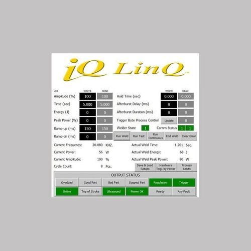 Logiciel d'interface - iQ LinQ™ - Dukane Intelligent Assembly Solutions - de qualité / d'ingénierie / de commande