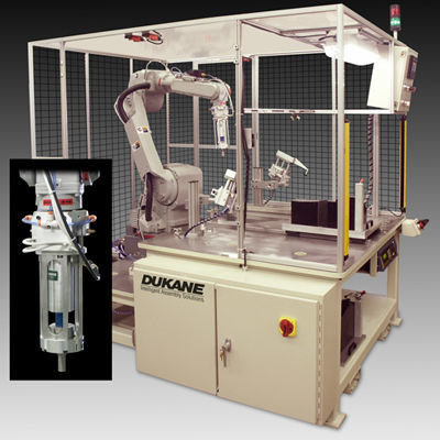 Ligne de soudage à ultrasons - Dukane Intelligent Assembly Solutions - robotisée / pour profilés / pour machine de soudage