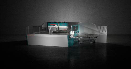 Machine de cintrage pneumatique - P4 series - SALVAGNINI - électrique / de tôle / automatique