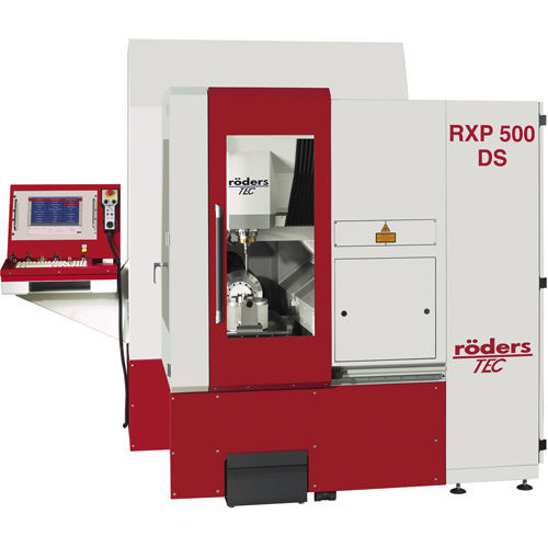 Centre d'usinage CNC 5 axes - RXP500DS - Roeders - vertical / HSK-E40 / 21 outils