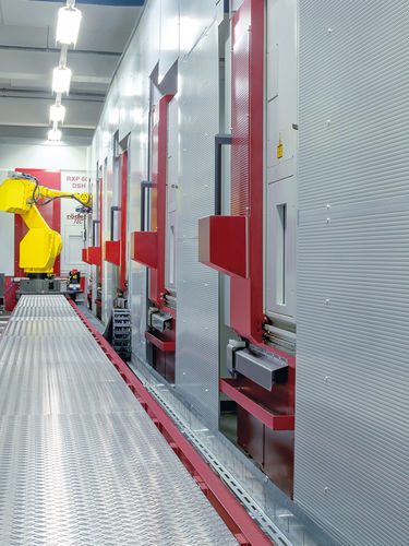 Cellule robotisée de manutention - Roeders - pour centre d'usinage