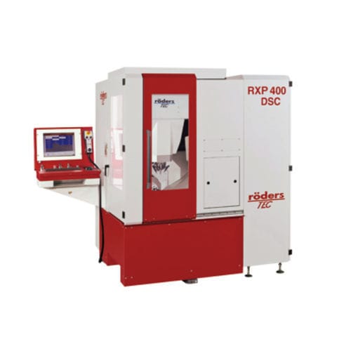 Centre d'usinage CNC 5 axes - RXP400DSC - Roeders - vertical / HSK-E32 / HSK-E 25