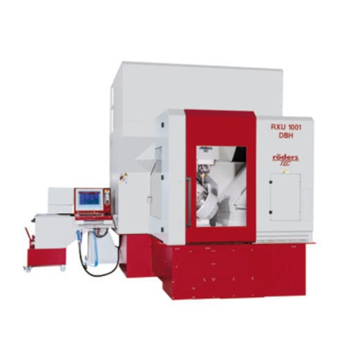 Centre d'usinage CNC 5 axes - RXU1001DBH - Roeders - vertical / HSK-E50 / 24 outils