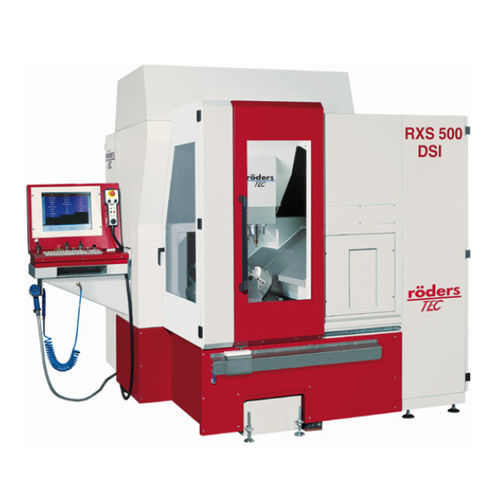 Centre d'usinage CNC 5 axes - RXS500DSI - Roeders - vertical / HSK-E40 / 26 outils