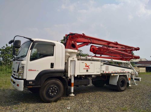 Pompe à béton automotrice - TP25M4 - Hangzhou Truemax Machinery & Equipment Cp.,Ltd