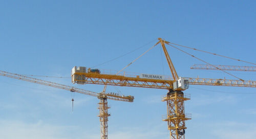 Grue à tour - TC5510-F-40 - Hangzhou Truemax Machinery & Equipment Cp.,Ltd - fixe / pour chantier