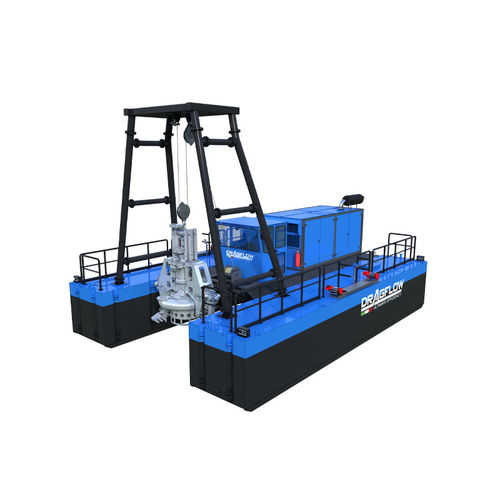 Drague hydraulique - DRH400 - DRAGFLOW - électrique