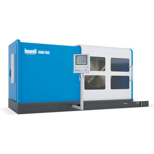 Rectifieuse pour lame de scie circulaire - KMU 100 - Iseli & Co AG - CNC / automatique / 8 axes
