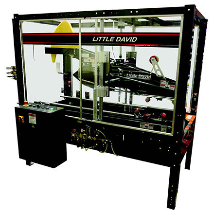 Fermeuse de caisses en carton à quatre rabats - LD-16AE - SIGNODE - ruban adhésif / entièrement automatique