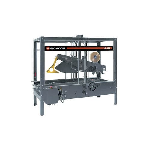 Fermeuse de caisses en carton à quatre rabats - LD-16A - SIGNODE - ruban adhésif / entièrement automatique