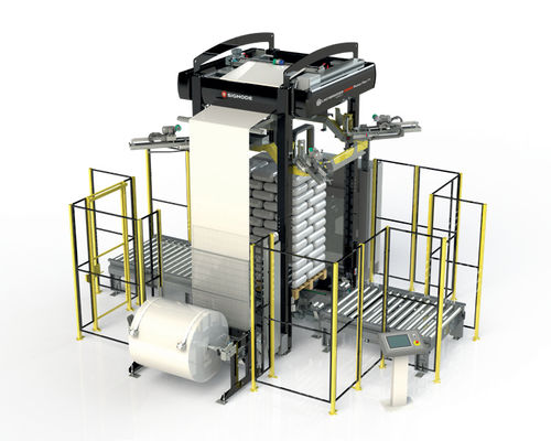 Banderoleuse verticale - Power Flex T1 - SIGNODE - automatique / pour l'industrie alimentaire et de la boisson / pour immeuble