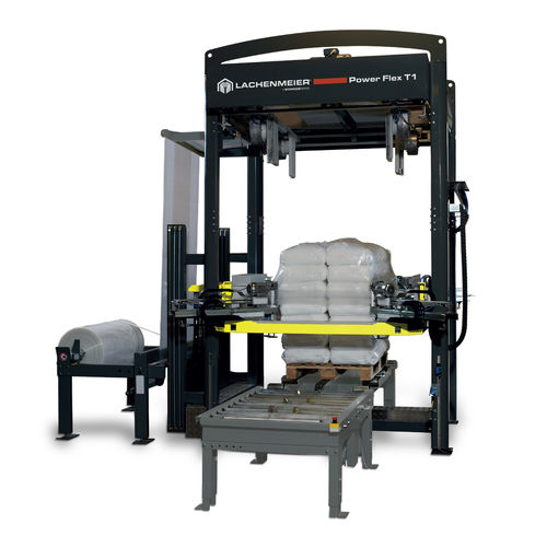 Banderoleuse verticale - Power Flex T1 - SIGNODE - automatique / pour l'industrie alimentaire et de la boisson / pour immeuble