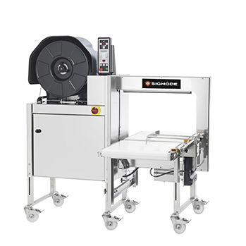 Cercleuse automatique - SGP Series - SIGNODE - pour poisson / pour feuillard plastique / pour l'industrie agroalimentaire
