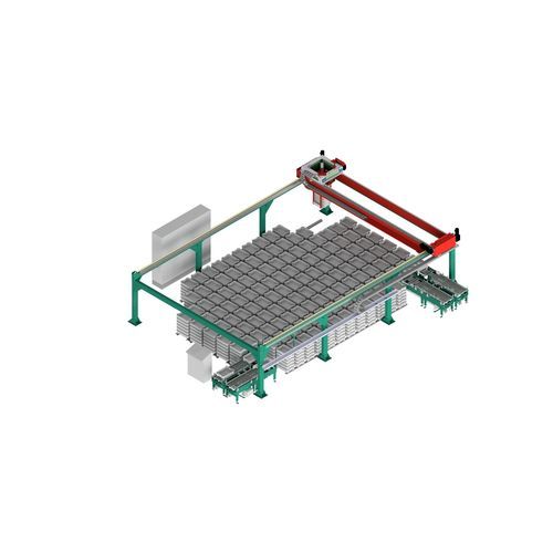 Système de palettisation à portique - PROPAL P160 - Project Service & Produktion GmbH - couche par couche / de manutention / pour bâtiment