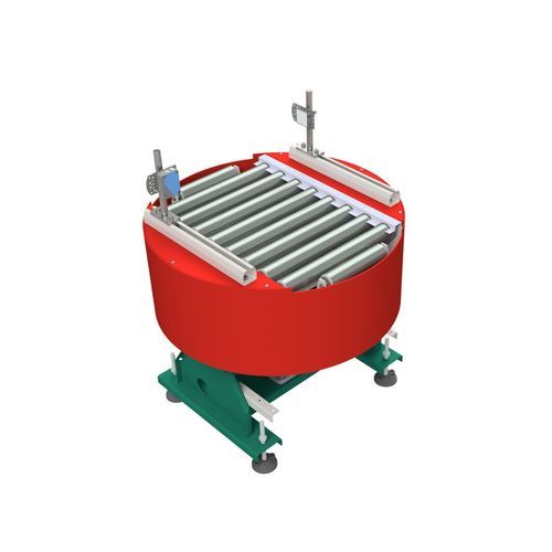 Table tournante électrique - PROCON S600 - project Automation & Engineering GmbH - horizontale / pour convoyeur / avec convoyeur à rouleaux