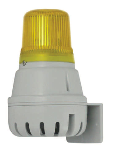 Buzzer d'alarme IP65 - H100BX - E2S Warning Signals - avec feu au xénon