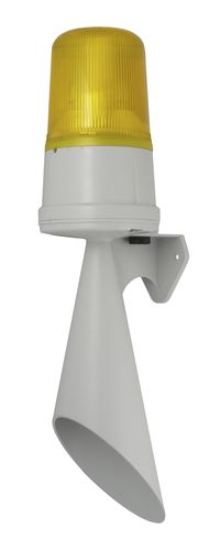 Buzzer d'alarme IP65 - H110TX - E2S Warning Signals - avec feu au xénon