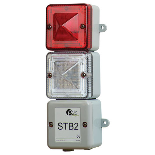 Colonne lumineuse au xénon - STB2/STB3/STB4 - E2S Warning Signals - permanente / à 3 couleurs / IP66
