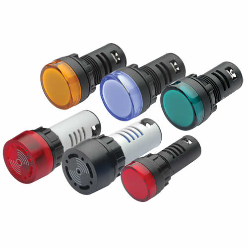 Buzzer antibactérien - E2S22D - E2S Warning Signals - IP65 / standard / à témoin LED