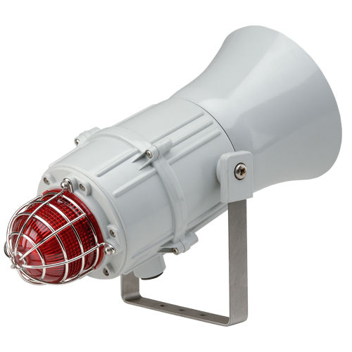 Diffuseur d'alarme sonore avec feu au xénon - MCA112-05 - E2S Warning Signals - avec feu de signalisation / IP66