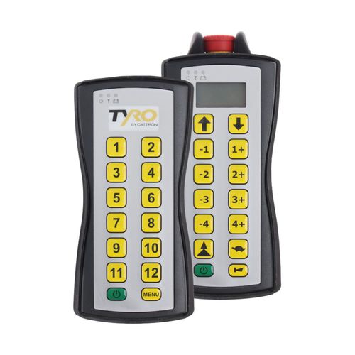Radiocommande - Tyro™ Cetus 2S - Cattron - à boutons / industrielle / pour machine lourde