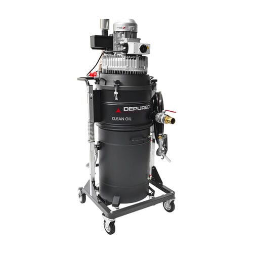 Aspirateur industriel - CLEAN T - DEPURECO INDUSTRIAL VACUUMS - de sécurité / à huile et copeaux / électrique