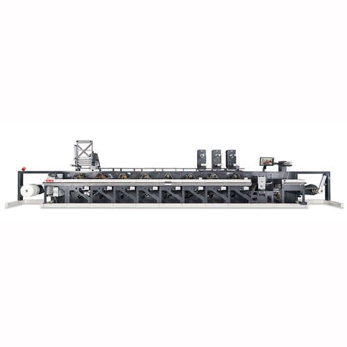 Presse flexographique en ligne - FA series - Nilpeter - pour papier / pour film en plastique