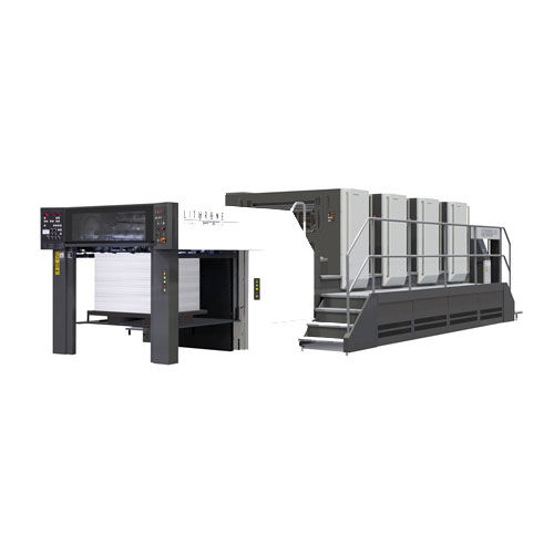 Machine d'impression par rotogravure - LITHRONE G44 - Komori - à 4 couleurs / à 6 couleurs