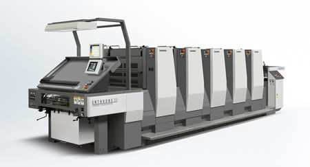 Machine d'impression par rotogravure - ENTHRONE 26/29 - Komori - à 5 couleurs / à 4 couleurs / à 2 couleurs