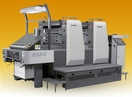 Machine d'impression par rotogravure - SPICA 26P/29P - Komori - à 2 couleurs