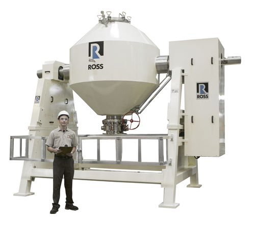 Mélangeur à double cône - DCB series - ROSS Mixers - horizontal / batch / de solides