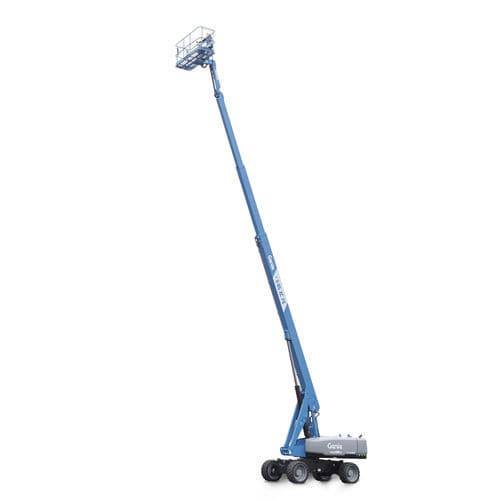 Nacelle télescopique hybride - S®-85 XC™ FE - Genie - à roues / automotrice / pour chantier