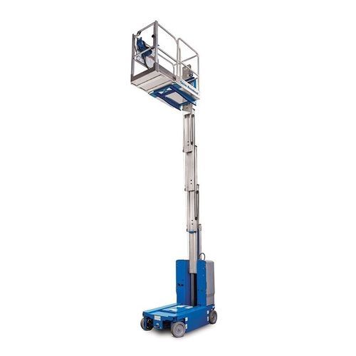 Nacelle à mât vertical mobile - Runabout® GR™-12 - Genie - électrique / pour usage intérieur et extérieur / pour entrepôt