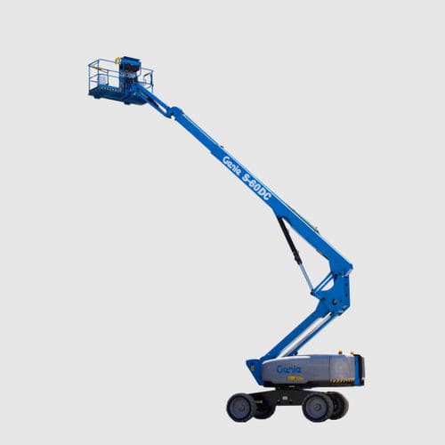 Nacelle télescopique à roues - S®-60 DC - Genie - électrique / hydraulique / diesel