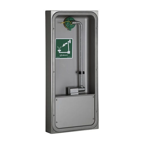 Douche oculaire murale - 7655WCSM AXION - Haws AG - Headquarters for Europe, Middle East and - en acier inoxydable