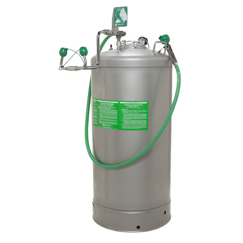 Douche oculaire portable - 7601.37 - Haws AG - Headquarters for Europe, Middle East and - avec réservoir / en acier inoxydable