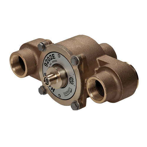 Vanne thermostatique de régulation de température - 9202E  - Haws AG - Headquarters for Europe, Middle East and - en laiton / pour l'eau / 3 voies