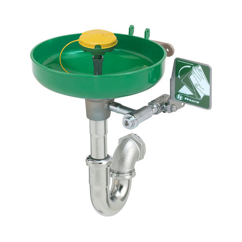 Douche oculaire/faciale murale - 7260BT AXION - Haws AG - Headquarters for Europe, Middle East and - en plastique / en acier inoxydable