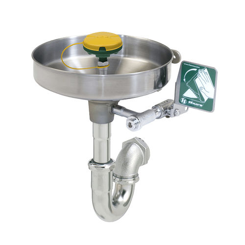 Douche oculaire/faciale murale - 7460BT AXION - Haws AG - Headquarters for Europe, Middle East and - en acier inoxydable