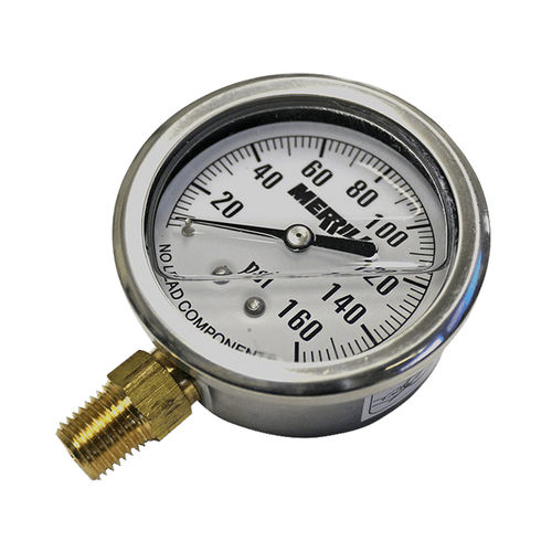 Manomètre analogique - 2580702 - Haws AG - Headquarters for Europe, Middle East and - fileté / en acier inoxydable / portable