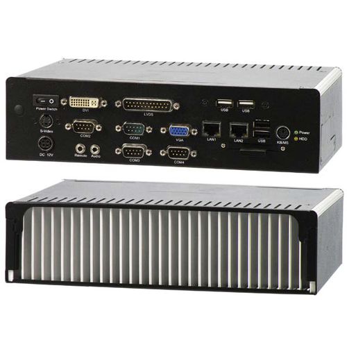 Ordinateur embarqué - AR-ES5430FL - Acrosser Technology - Intel® Core™ 2 Duo / SATA / DVI