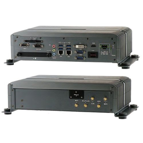 Ordinateur embarqué - AIV-HM76V0FL - Acrosser Technology - 3e Generation Intel® Core / Bus CAN / WiFi