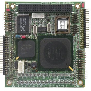 Carte CPU PC/104-plus - AR-B1622  - Acrosser Technology - AMD LX 800 / embarquée
