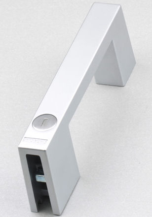 Poignée à crochet - LS501  - NINGBO SHENGJIU CABINETS LOCK - pour porte / en acier inoxydable / en U