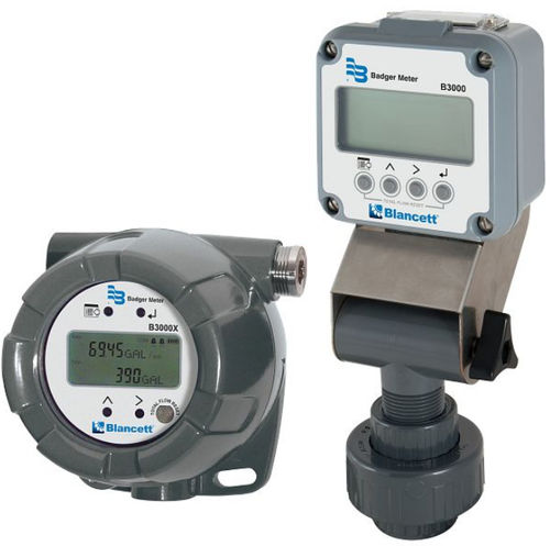 Afficheur de débit volumique - B3000  - Badger Meter - à distance