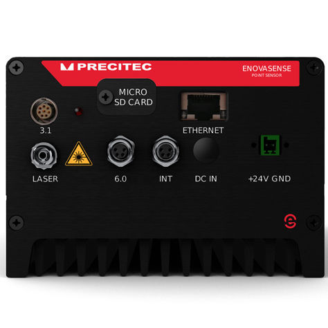 Mesureur d'épaisseur sans contact - PRECITEC OPTRONIK - de revêtement / de matériaux / portable