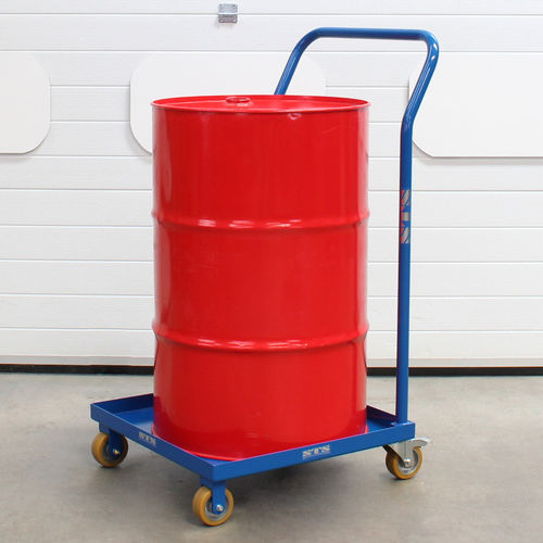 Plateau roulant en plastique - DDL200 - STS - Bespoke Handling Equipment - en métal / pour fûts / pour transport